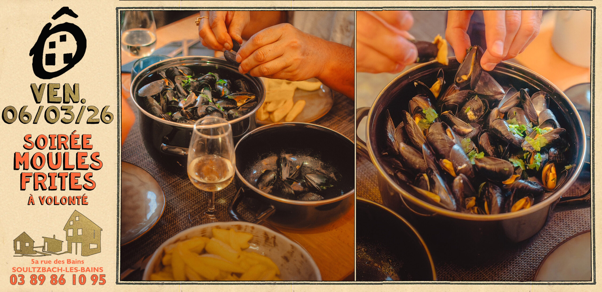 BANDEAU 35X17 beige MOULES 06-03